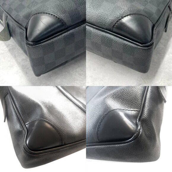 Authentic Louis Vuitton Damier Graphite Porte Document Voyage Briefcase Mens - Picture 12 of 16